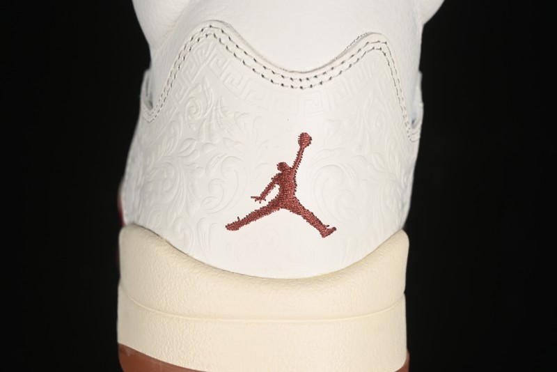 Nike Air Jordan 5 Retro "El Grito" Basketball Shoes with Mexican Flag Color Scheme - HF8833-100