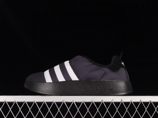 Adidas Ruffylette GY4559 Winter Slip-On Board Shoes with Warm Lining