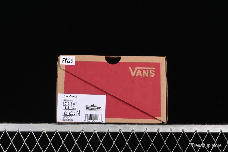 Vans HIRONO x Vans Knu Skool Bubble Mart Xiao Ye Graffiti Low-Top Casual Skate Shoes - VN0009QWFGI