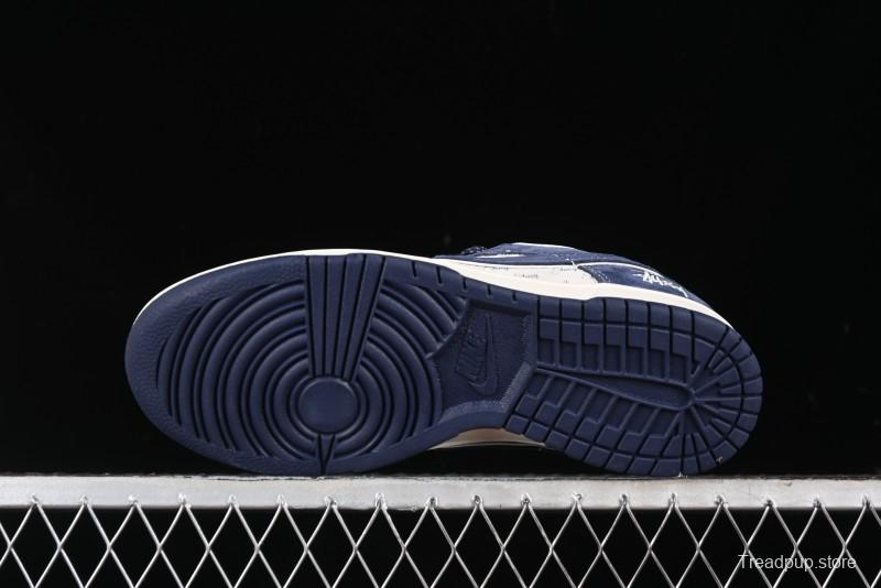 Nike SB Dunk Low Stussy Anniversary Edition Custom Premium Low-Top Skateboarding Shoes - XX2025-609