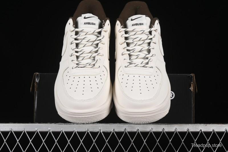 Nike Air Force 1 '07 Low Ambush Collaboration Casual Sneakers - DV3464-009