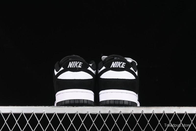 Nike Dunk Low Suede Panda Casual Sneakers - FQ8249-100