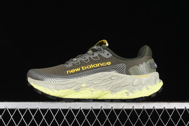 New Balance Fresh Foam X More V3TDS Low-Top Running Shoes with Durable Slip-Resistant Outsole - MTMORCA3