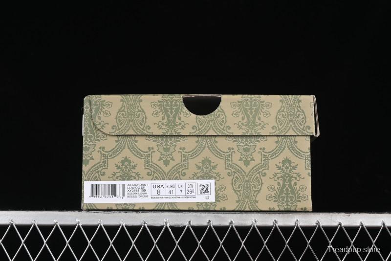 Nike Travis Scott x Fragment Design x Air Jordan 1 Low OG SP AJ1 Gucci Collaboration - XY2688-109