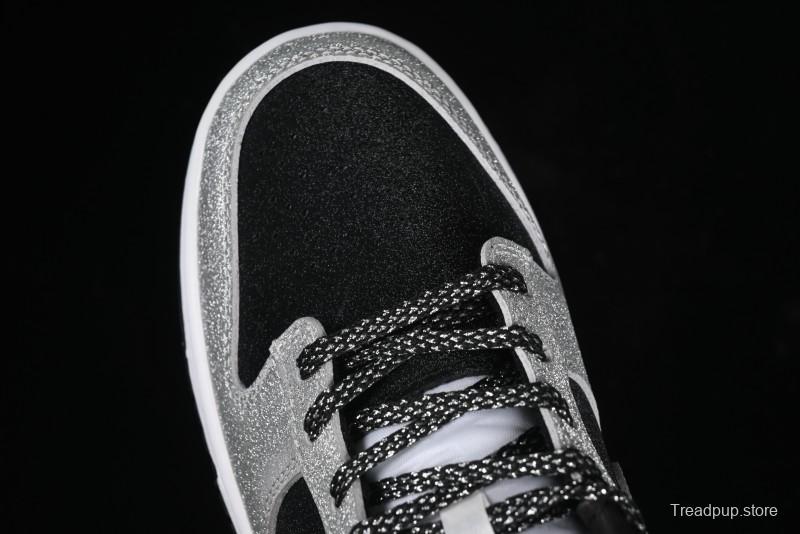 Nike SB Dunk Low Black Reverse Starry Sky Anniversary High-End Custom Low-Top Casual Skate Shoes - KK1333-003