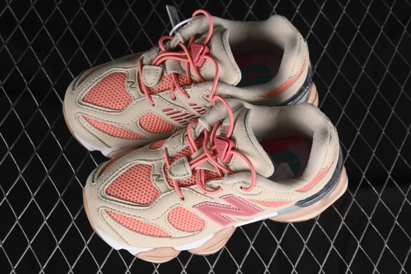 New Balance 9060 Series Kids Hook and Loop Sneakers - PV9060JF