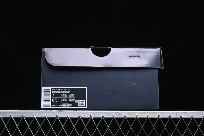 Nike Air Force 1 '07 Low Casual Sneakers with Full-Length Air Cushion - HQ4987-010