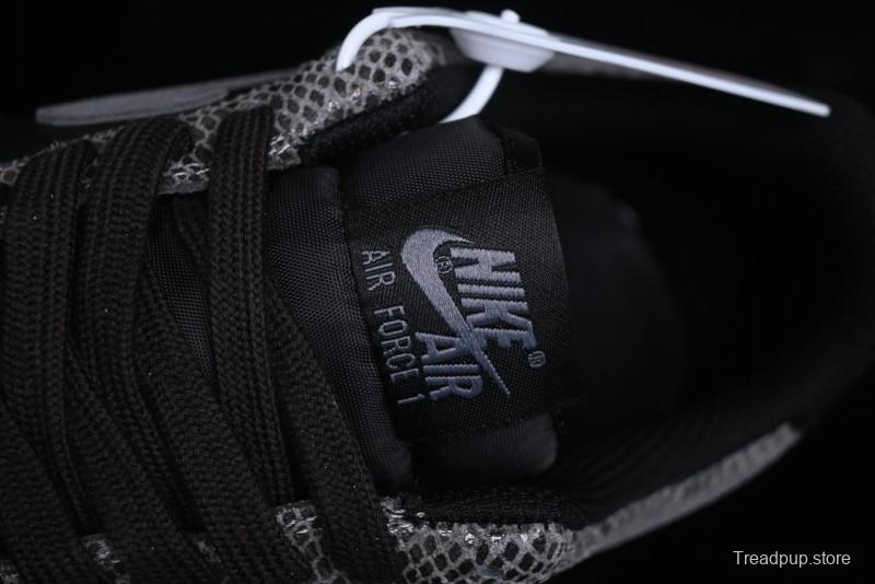 Nike Air Force 1 '07 Low Snake Year Themed Low-Top Casual Sneakers - HF2898-001
