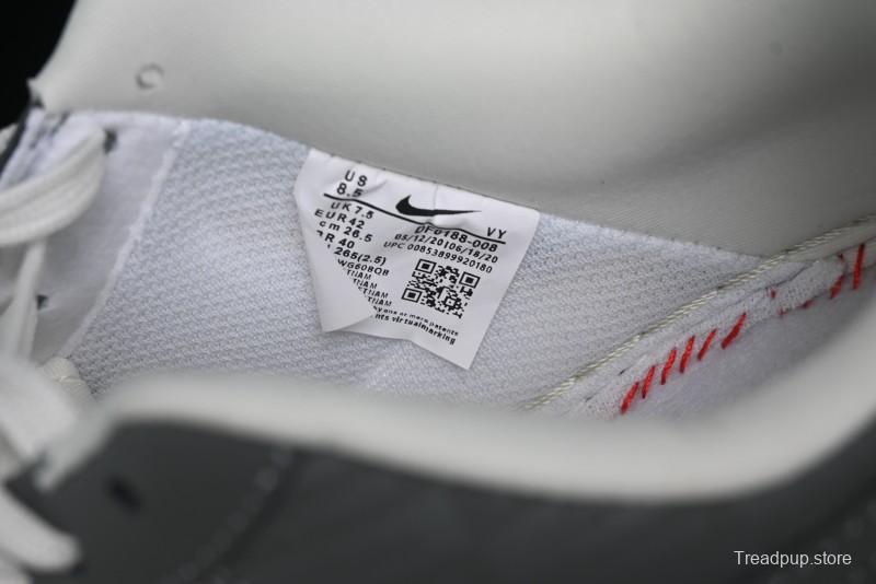 Nike Air Force 1 '07 Low Stussy Collaboration - Light Bone Shadow Low-Top Casual Sneakers - DF0180-008