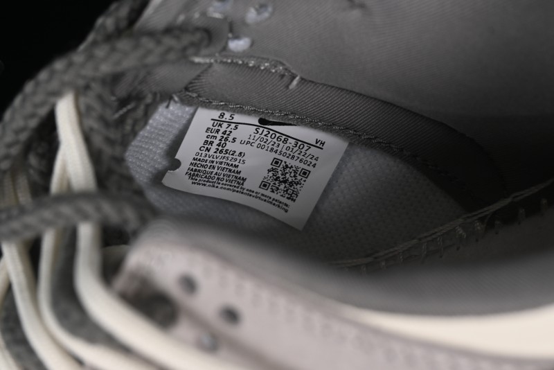 Nike SB Dunk Low Stussy Collaboration - Strap Grey Embroidered Swoosh Anniversary Custom Low-Top Casual Skate Shoes - SJ2068-307
