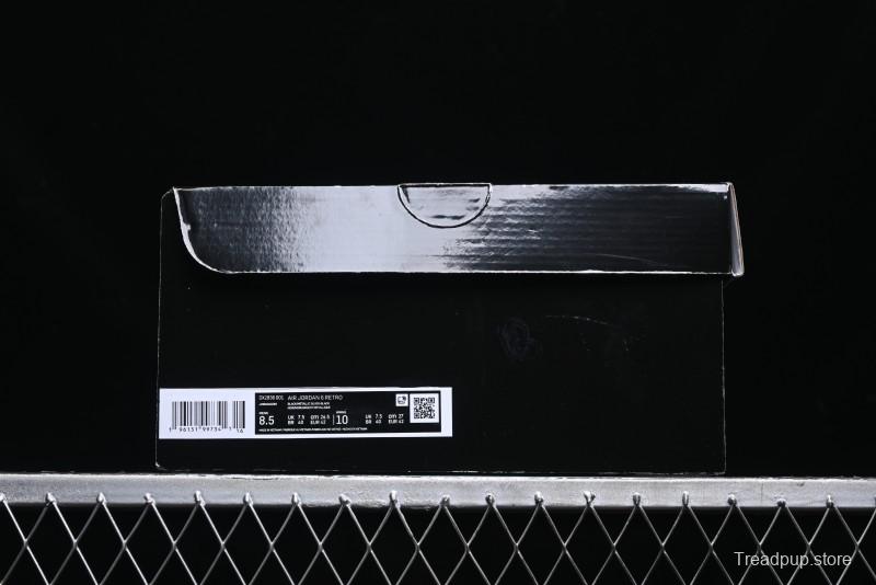 Nike Air Jordan 6 Retro Metallic Silver Basketball Shoes - DX2836-001