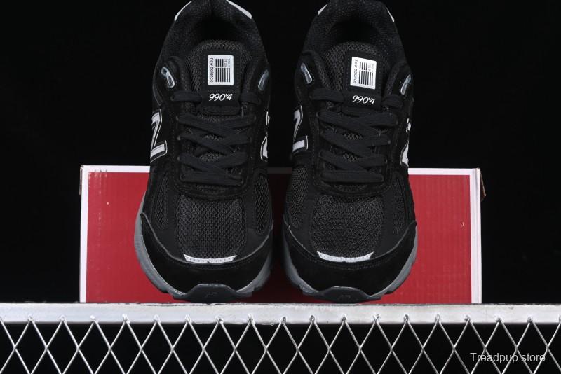 New Balance 990 Series Premium Retro Running Shoes with Carbon Fiber Midsole - M990BK4