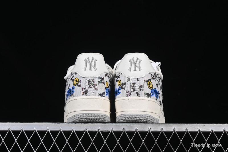 Nike Air Force 1'07 Low Hip Hop MLB Casual Lace-Up Sneakers - BD0077-333