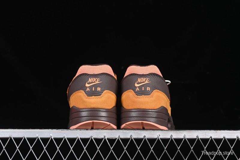 Nike Air Max 1 Retro Running Shoes with Half-Sole Air Cushion - HF7346-200
