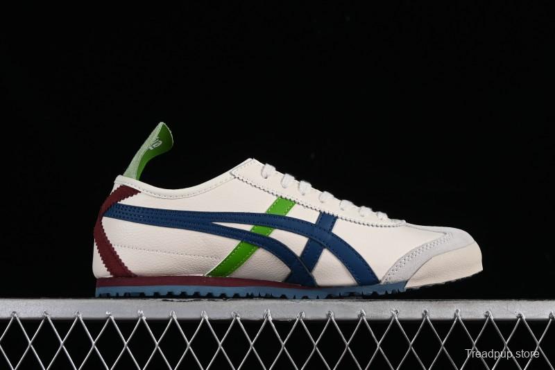 Onitsuka Tiger Mexico 66 Low-Top Leather Casual Running Shoes - 1183A201-115