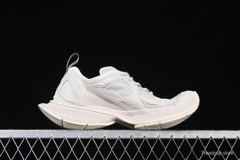 Balenciaga Circuit Lightweight Distressed Print Round-Toe Fashion Casual Sneakers - WFLGY2000