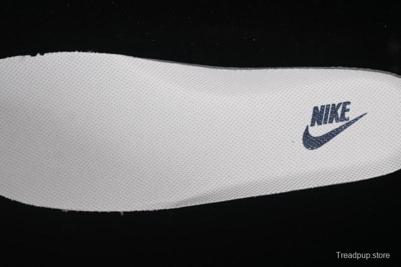 Nike Air Force 1 '07 Low The North Face Collaboration Grey Blue Double Swoosh Casual Sneakers - XS1958-520