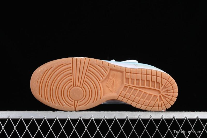 Nike Dunk Low Bubble Sea Salt SB Low-Top Casual Skate Shoes - FD9922-151