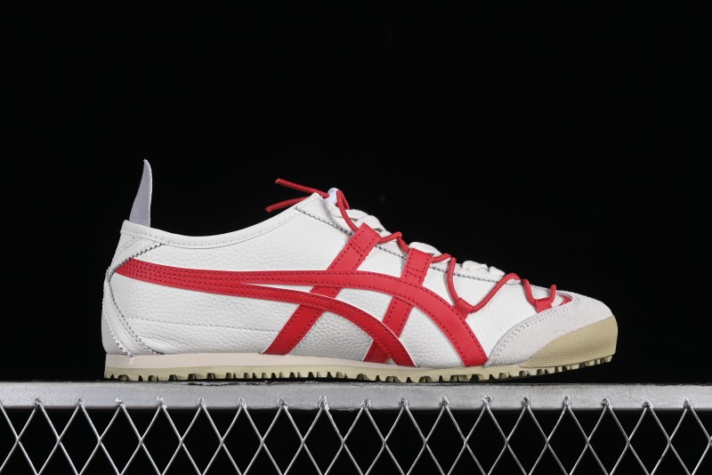 OnitsukaTiger Mexico 66 Low-Top Lace-Up Casual Running Shoes - 1183C216-100