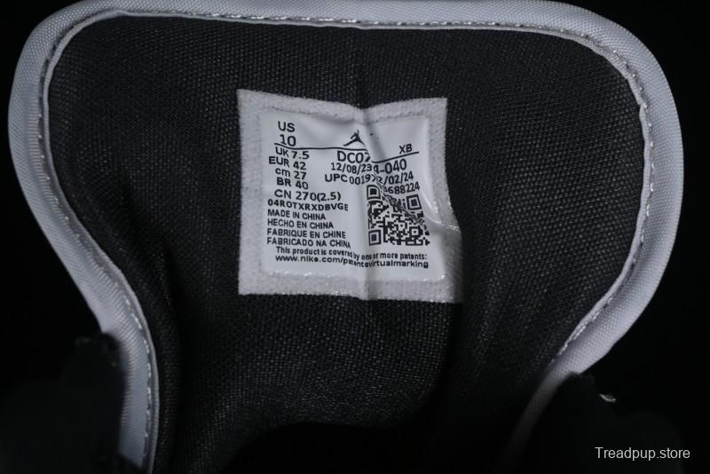 Nike Air Jordan 1 Low AJ1 Black Grey Blue Hook Basketball Shoes - DC0774-040