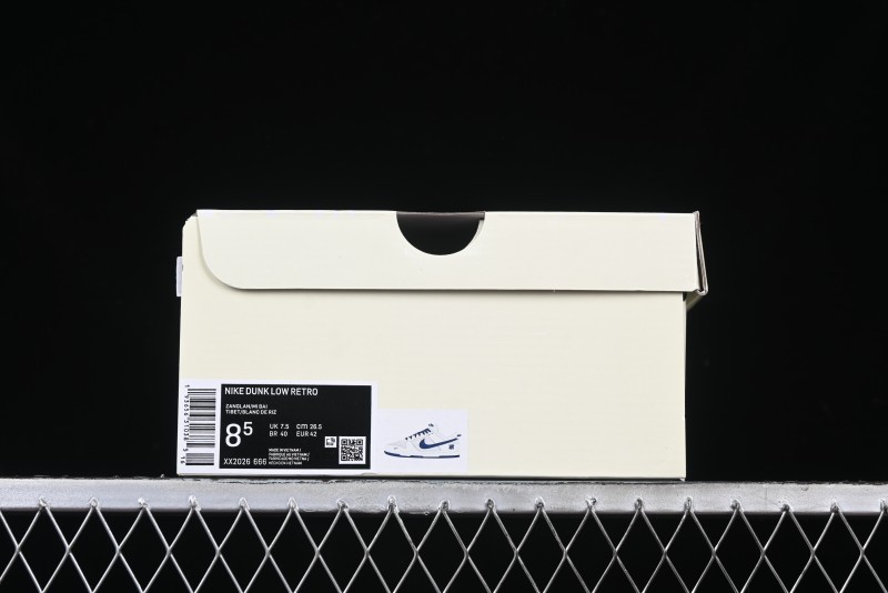 Nike SB Dunk Low UN Collaboration - Dark Blue Anniversary High-End Custom Low-Top Casual Sneakers - XX2026-666