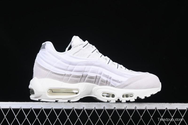 Nike Air Max 95 Retro Running Shoes with Air Cushion - CU8406-100