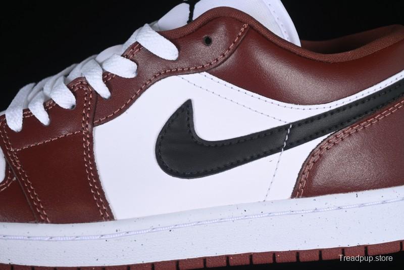 Nike Air Jordan 1 Low AJ1 White University Red Casual Sneakers - HF3148-102