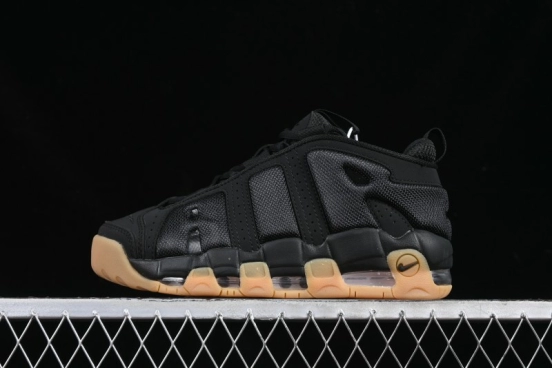 Nike Air More Uptempo Retro Basketball Shoes with Breathable Mesh Upper - FZ3055-003