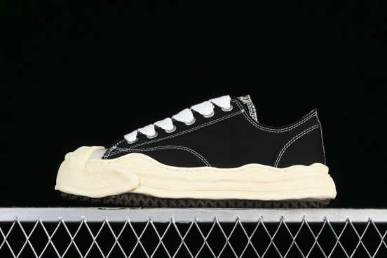 Wayne MMY Original Sole Leather Low Sneaker with Deconstructed Ice Cream Sole - W.E5