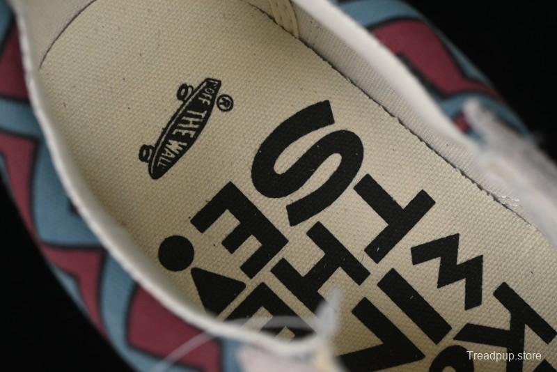 Vans Parra x Otw By Vans Low-Top Casual Skate Shoes with Surrealist Pop Art Design - VN0A3WKT4QA