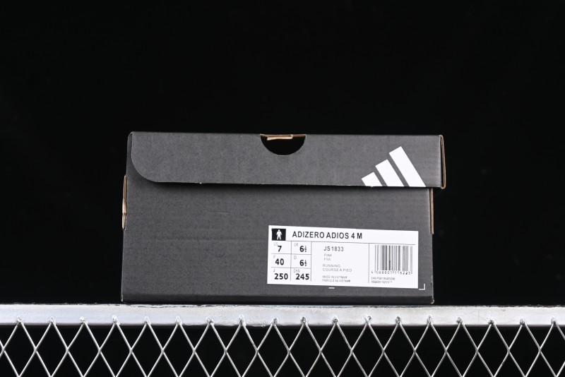 Adidas Adizero Adios 4 M Running Shoes Lightweight Breathable Low-Top - JS1833