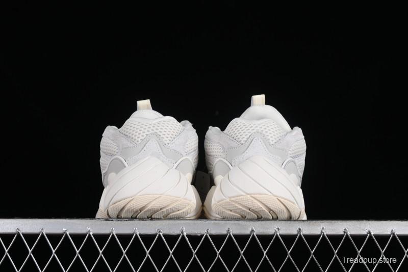Adidas Yeezy 500 Bone White Casual Running Shoes - FV3573