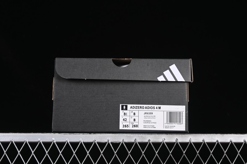 Adidas Adizero Adios 4 M Running Shoes Lightweight Breathable Low-Top - JR6359