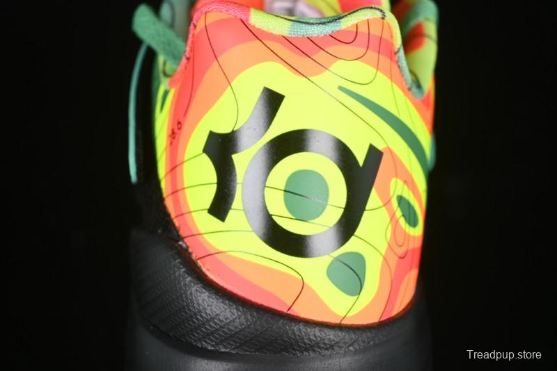 Nike KD 4 Weatherman All Star Basketball Shoes with Zoom Air Cushion and Adaptive Fit System - FN6247-300