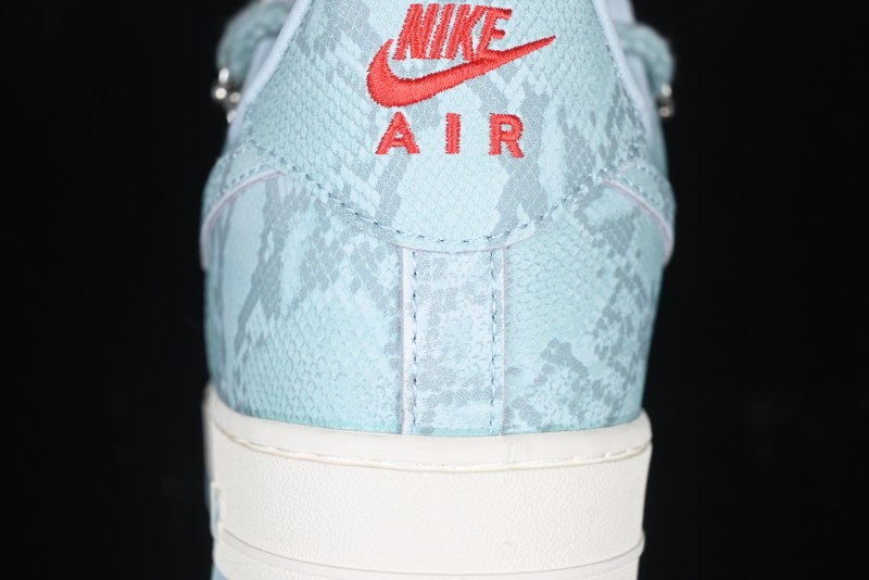 Nike Air Force 1 '07 Low Green Snake Lace-Up Casual Sneakers - KK1988-023