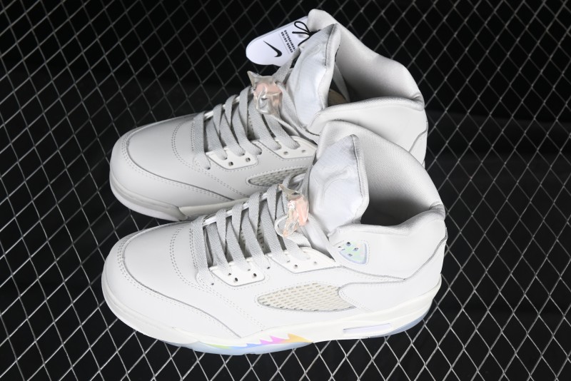 Nike Air Jordan 5 Retro Light Orewood Brown Snake Year Limited Basketball Shoes - HF3183-001