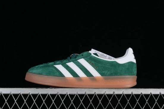 Adidas Originals Gazelle Indoor Retro Casual Slip-Resistant Wear-Resistant Low-Top Sneakers - IG1596
