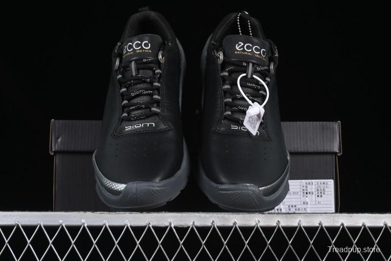 ECCO BIOM C Classic Genuine Leather Breathable Slip-Resistant Running Shoes - 09150451707
