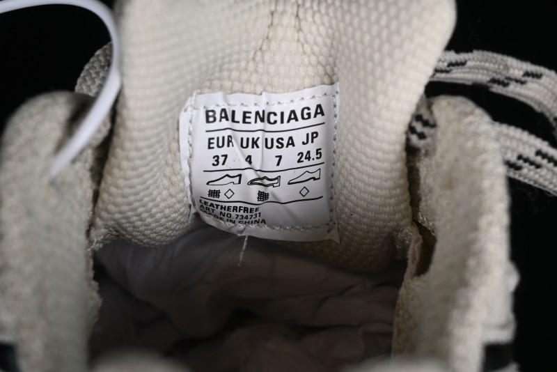 Balenciaga Phantom Sneaker 10th Generation Trend Running Shoes with Transparent Heel Strap - W3XDC2002