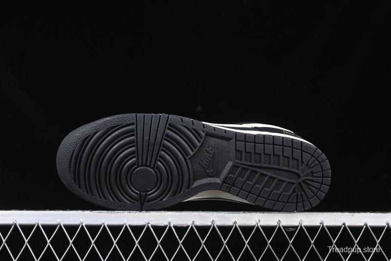 Nike SB Dunk Low FOG Collaboration - Anniversary High-End Custom Low-Top Casual Sneakers - KK1333-016