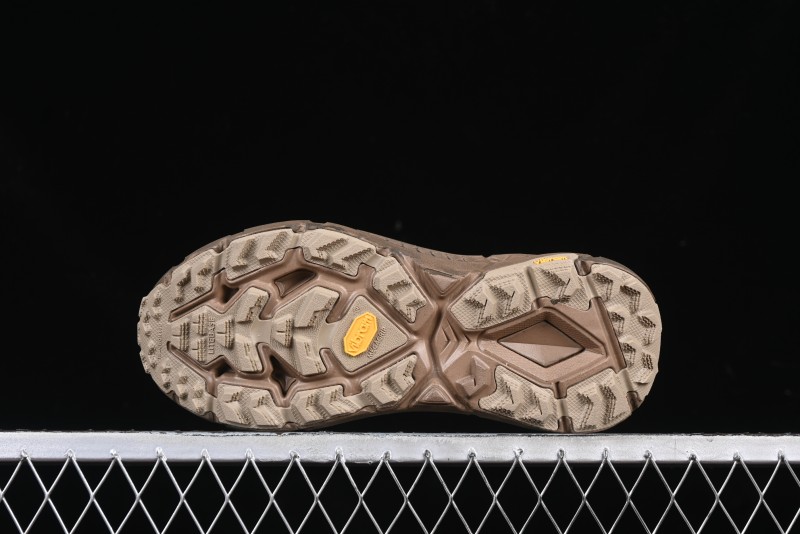 HOKA ONE ONE Satisfy Running Mafate Trail Low-Cut Cushioned Outdoor Hiking Shoes - 1157050 RBBR