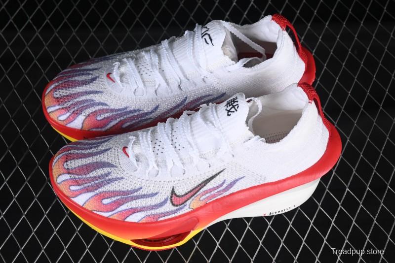 Nike ZoomX Vaporfly NEXT% 3 Marathon Series Foam Ultra-Lightweight Cushioned Running Shoes - HQ3501-100