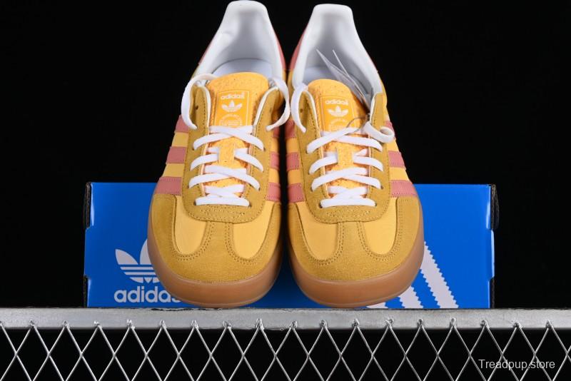 Adidas Originals Gazelle Indoor Retro Casual Slip-Resistant Wear-Resistant Low-Top Sneakers - IE2959