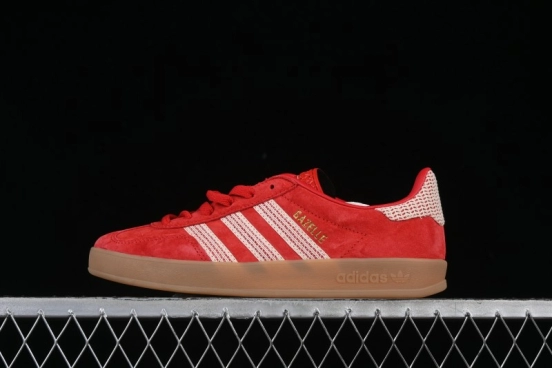 Adidas Originals Gazelle Indoor JI2756 Retro Casual Slip-Resistant Wear-Resistant Low-Top Sneakers