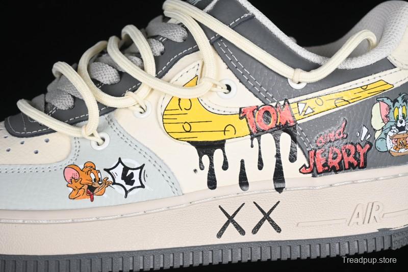 Nike Air Force 1 '07 Low Tom And Jerry Casual Sneakers - KS6896-555