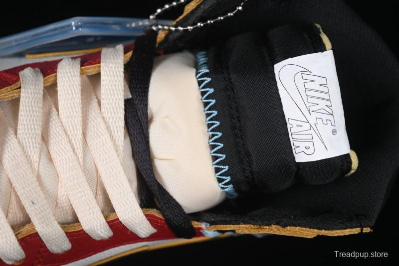 Nike Union x Air Jordan 1 Retro High Basketball Shoes Shadow Chicago - HV8563-600