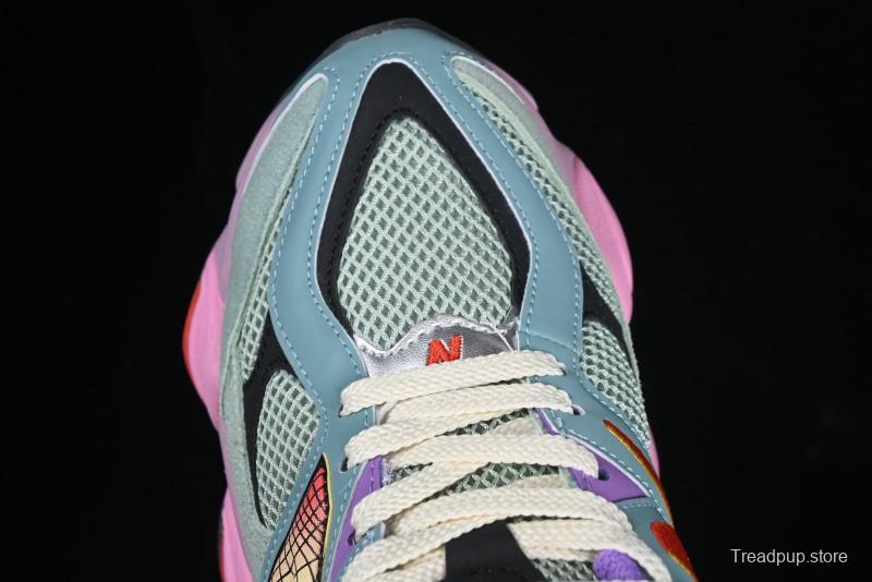 New Balance 9060 Retro Casual Running Sneakers with ABZORB Cushioning Technology - U9060WRB