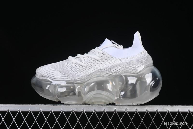 Grounds Big Bubble Heightening Platform Sneakers White Gray - AJE5