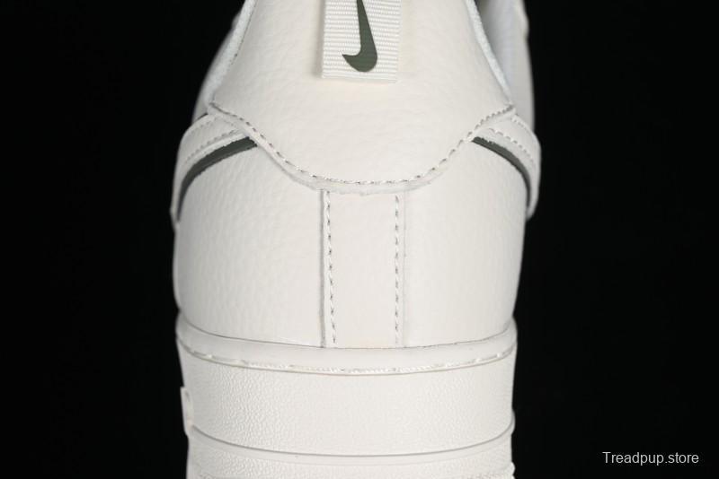 Nike Air Force 1 '07 Low Classic Military Green Mini Swoosh Starry Sky Casual Sneakers - MJ0319-022