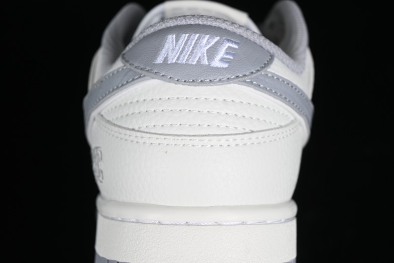 Nike SB Dunk Low NYC Collaboration Light Gray Low-Top Casual Skate Shoes - NC2103-302